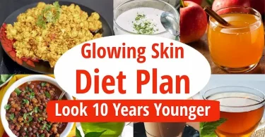 easy diet tips for glowing skin