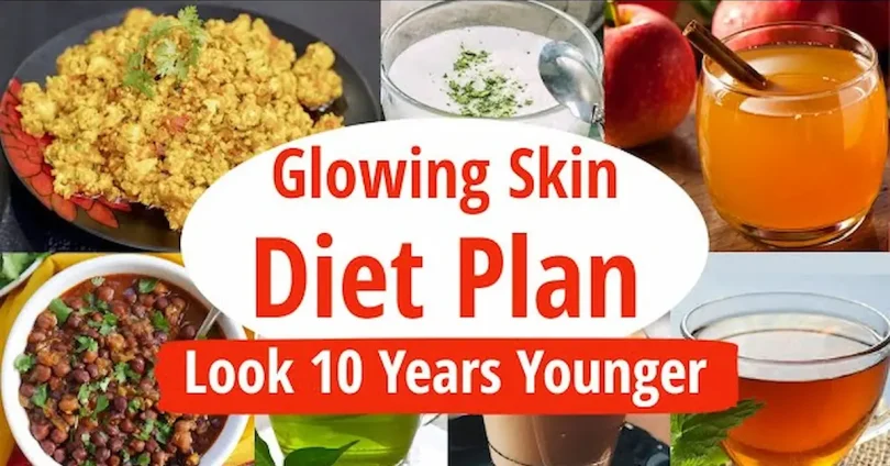 easy diet tips for glowing skin